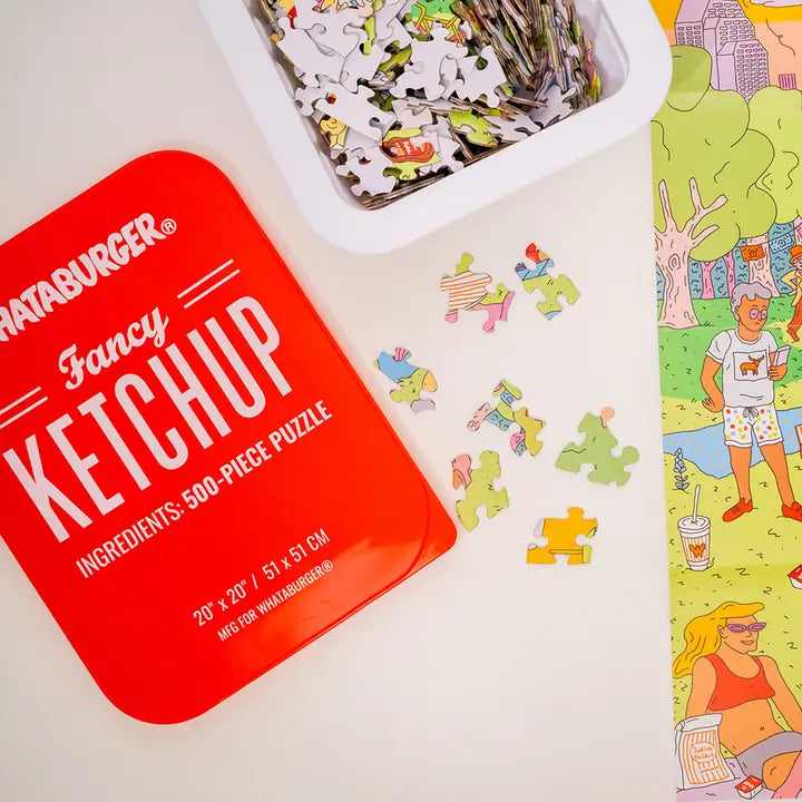 Whataburger Ketchup Puzzle
