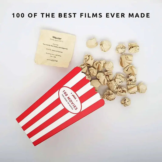 Movie Popcorn Bucket List
