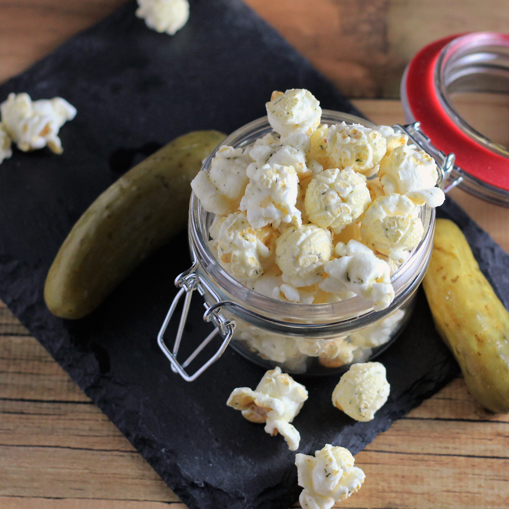 Dill Pickle Popcorn
