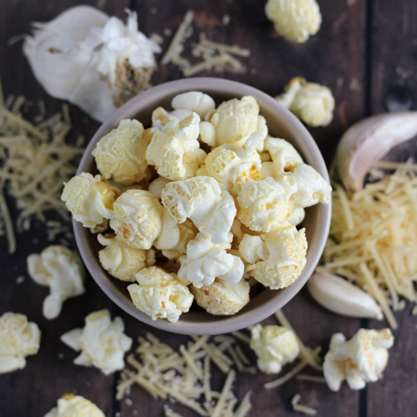 Parmesan Garlic Popcorn